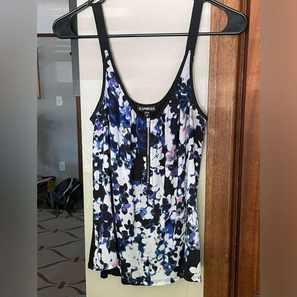 Floral Express tank top